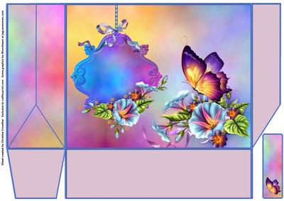Morning Glory - Large 19x15x6cm Gift Bag