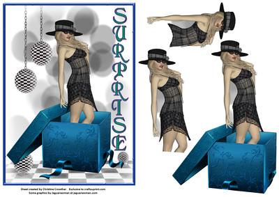 See-through Black Dress Surprise- Birthday Romance Valentine