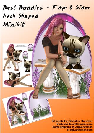 Best Buddies Arch Shaped Minikit - Faye & Siam