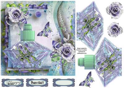 Floral Scent 4 - Shabby Chic Decoupage