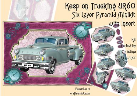Ur60 Keep on Trucking - 6 Layer Fancy Pyramid Mini Kit