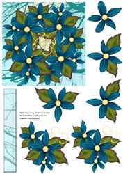 Flower Cluster Decoupage