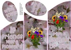 If Friends Were Flowers Cascade with Sentiment Panels