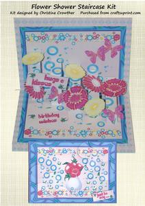 Flower Shower Staircase Card Kit