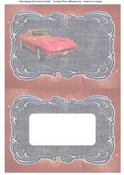 Red Hot Racer Sports Car Insert
