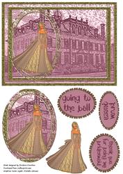 Prom Queen Going to the Ball or Bridesmaid Thank You