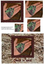 Cache in Hand - Geocaching Pyramid Card