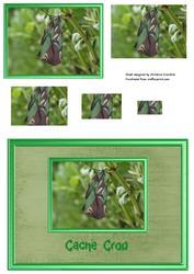 Cache Crop - Geocaching Pyramid Card