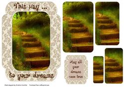 This Way to Your Dreams - Rounded Rectangle Pyramid