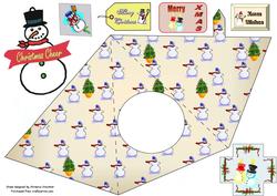 Snowman Triangle-dangle
