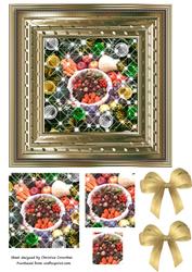 Vegetable Gardeners Christmas Feast Pyramid