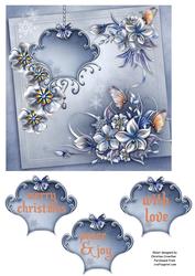 Winter Flowers Quick Card