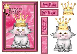 Queen for the Day Cat - Dogs Have Masters, Cats Have Staff