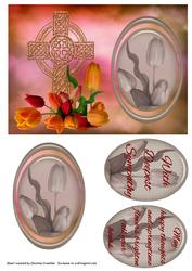 Tulips with Sympathy or Springtime Message