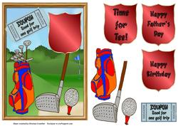 Time for Tee Golf Coupon - Birthday or Fathers Day