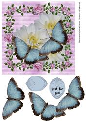 Flowers and Butterflies Just for You