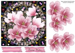 Pink Magnolia Loving Wishes - Any Occasion