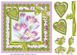 Pretty Framed Flowers for Birthday or Any Occasion