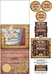 Musical Stand-up Element Easel Card