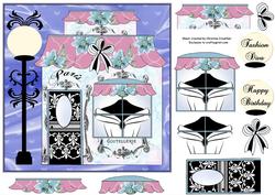 Paris Boutique Happy Birthday Fashion Diva