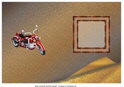 Born to Be Wild Motorbike Insert
