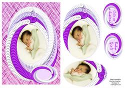Cute as a Button! Baby Girl!