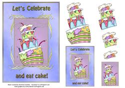 Celebrate and Eat Cake Any Occasion Card 2