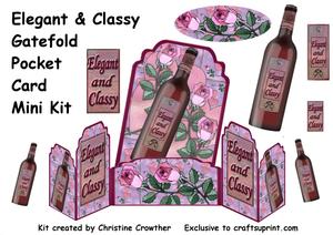 Elegant & Classy Gatefold Pocket Card Mini Kit