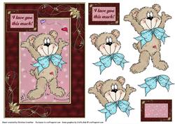 I Love You This Much! Teddy Step by Step