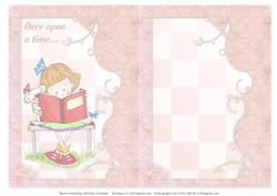 Once Upon a Time -  Reading to Teddy Insert