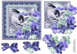 Fantasy Bird in Flight for Any Occasion