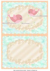Red Birds Birthday Tweets! Insert
