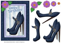 My Denim Birthday Shoes