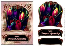 With Deepest Sympathy Tulips