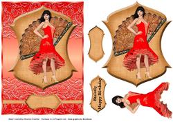 Strictly Happy Birthday - Red Gold