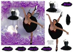Black Swan Ballet Dancer