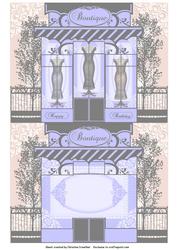 Evening Dress Boutique Insert