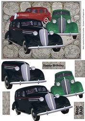 Travel by Sedan - Male Birthday Best Dad
