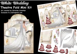 White Wedding Theatre Fold Mini Kit