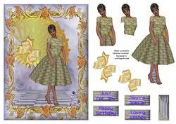 Golden Retro Chic