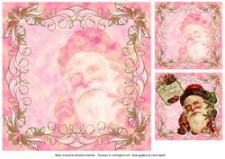 Vintage Santa Quick Card Insert