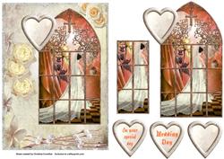 Bride in Church Window - Wedding - Special Day
