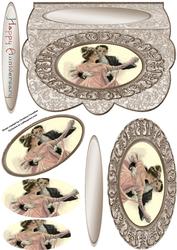 Dance of Love - Scalloped Oval Ironwork Pyramid