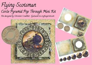 Flying Scotsman Circle Pyramid Pop Through Mini Kit