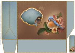Bluebird - Large 19x15x6cm Gift Bag