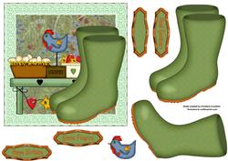 Green Wellies - Green Fingers - Head Gardener