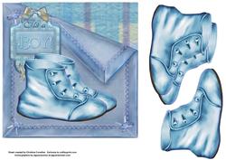 Baby Boy Booties