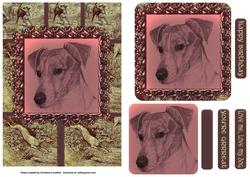 Vintage Terrier - Love Me Love My Dog
