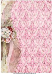 Shabby Chic Roses - Floral Background 1