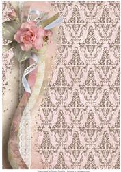 Shabby Chic Roses - Floral Background 2